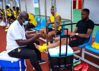[PHOTOS]: Black Stars hold final training in Cape Coast for Ethiopia clash