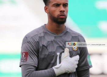 [Pictures]: Ghana No. Goalie Jojo Wallocott joins teammates in Doha ahead of Afcon 2021