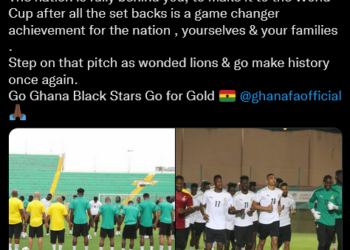 ‘The nation is fully behind you’- Asamoah Gyan sends goodwill message to Black Stars ahead of Nigeria game