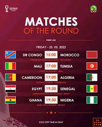 Biggest Friday in African football history as five huge WC play – off matches take place