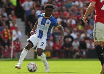 Ghanaian defender Tariq Lamptey features in Brighton and Hove Albion win over Man Utd