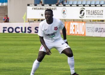 Ghanaian midfielder Baba Alhassan scores brace in Romania Top-flight as Hermannstadt beat Voluntari