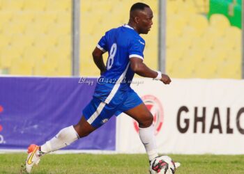 Former Ghana Black Stars midfielder Emmanuel Agyemang Badu debuts in Great Olympics stalemate against Bechem United