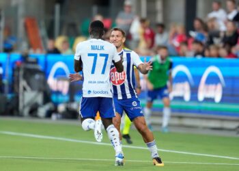 Ghanaian forward Malik Abubakari’s solitary strike takes HJK to Europa League group stage