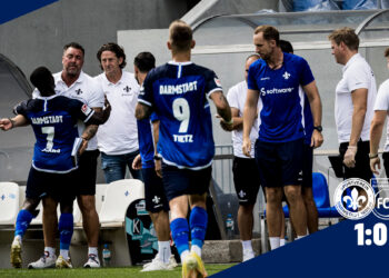 Ghana’s Braydon Manu scores for Darmstadt in Germany