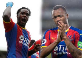 Black Stars assistant George Boateng pays visit to Jordan Ayew and Schlupp