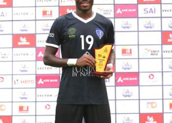 Ghanaian striker Charles Quarcoo takes India by storm