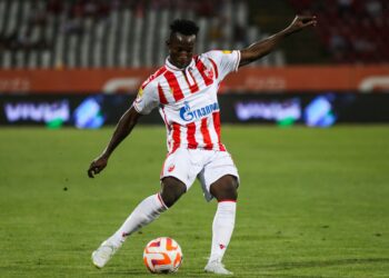 Video: Watch Ghana winger Osman Bukari UEFA Champions League’s hat-trick for Red Star Belgrade vs Pyunik