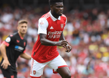 Thomas Partey ruled out of Arsenal game with thigh injury
