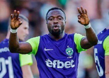VIDEO: Bernard Tekpetey scores against Cherno Varna