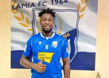 Ghana striker Richmond Boakye Yiadom nets first goal  for Lamia in 2-2 stalemate vs Niki Voloy