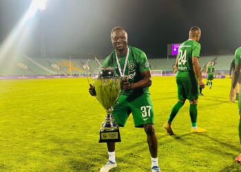 Ghana attacker Bernard Tekpetey on cloud nine after winning Bulgaria Super Cup
