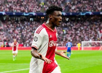 Video: Watch Ghana star Mohammed Kudus’ superlative strike in Champions League for Ajax