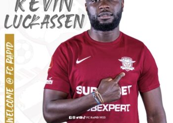 Ghanaian forward Kevin Luckassen joins Romania Top-flight Rapid Bucuresti