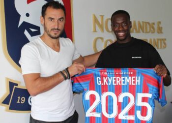 Ghanaian forward Godson Kyeremeh signs long-term contract with SC Caen