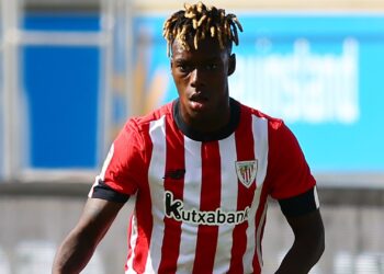 VIDEO: Spain newboy Nico Williams scores in Bilbao victory