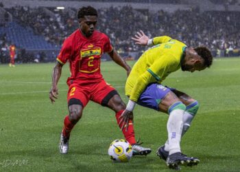 Brighton right-back Tariq Lamptey delighted to make Black Stars debut against Brazil