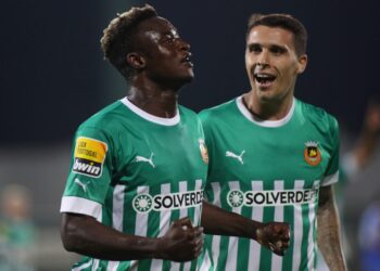 Ghanaian forward Abdul Aziz Yakubu finds the net as Rio Ave records draw against Vicente