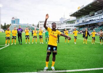 ‘Solid Performance’ – Ghanaian midfielder Michael Baidoo reacts to his brace in IF Elfsborg win