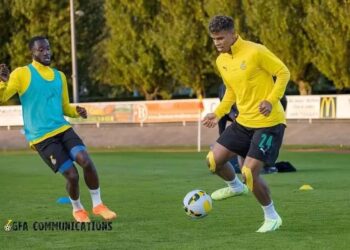 PHOTOS: Black Stars train for the first time ahead of Pre-World Friendlies