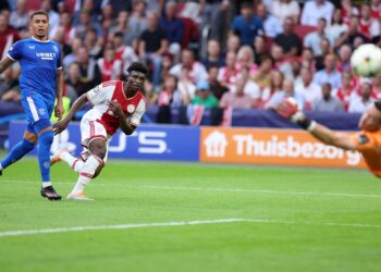 Ghana midfeilder Mohammed Kudus hits high marks as Ajax beat Rangers