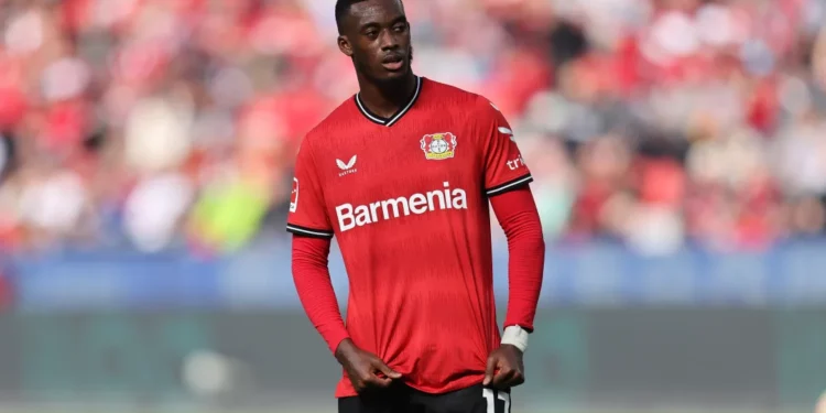 Hudson-Odoi is enjoying life on loan in Leverkusen / Christof Koepsel/GettyImages