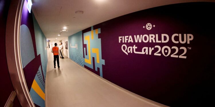 Soccer Football - FIFA World Cup Qatar 2022 Stadium Preview - Al Thumama Stadium, Doha, Qatar - September 22, 2022 General view inside the stadium ahead of the World Cup REUTERS/Mohammed Dabbous