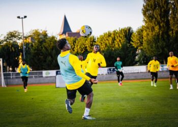 Tariq Lamptey participates in first Black Stars session