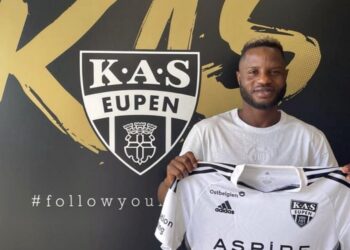 Mubarak Wakaso joins KAS Eupen on loan