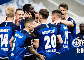 Ghanaian defender Patric Pfeiffer scores winner for Darmstadt in Bundesliga 2 over Düsseldorf