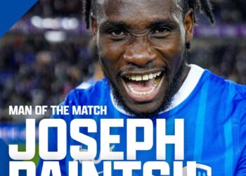 Joseph Paintsil named Man of the Match after scoring in Genk win over KV Mechelen