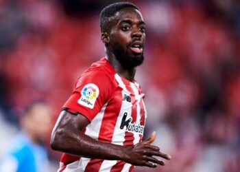 THROWBACK: Inaki Williams finishes a move by Athletic Club against Atletico Madrid