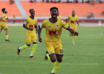 Former Medeama striker Prince Opoku Agyemang scores second goal in Iraq super league