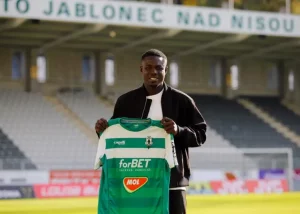 Czech club FK Jablonec signs former Ghana U20 captain Ishaku Konda