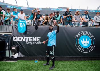 Ghanaian midfielder Derrick Jones thanks Charlotte FC faithfuls for great season
