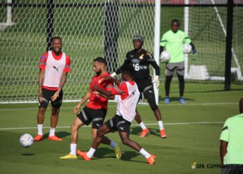 Video: Watch Black Stars recovery training after defeat to Portugal