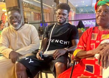 Thomas Partey’s parents lands in Qatar to watch their son against Korea