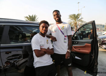 2022 World Cup: Black Stars players visit vehicle partners Chery in Doha