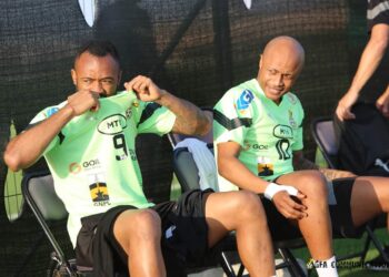 PHOTOS: Black Stars second day training in Abu Dhabi ahead of World Cup