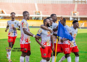 Ghana Premier League: Hearts beat Lions 3-1 in Accra-Derby