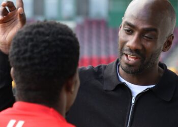 Black Stars coach Otto Addo meets in-form Ghana young forward Ernest Nuamah