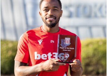Tariqe Fosu adjudged Stoke City Player of the Month for October