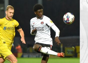 Ghanaian forward Jesurun Rak-Sakyi scores again in Charlton Athletic’s six-goal thriller