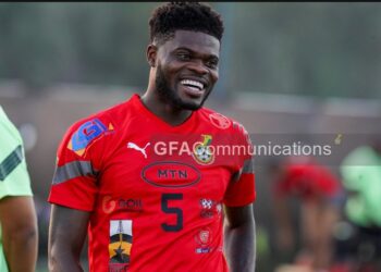 Ghana’s deputy captain Thomas Partey ‘All Smiles’ ahead of the 2022 FIFA World