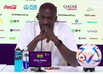 Video: Ghana coach Otto Addo reacts to Portugal defeat, blasts referee for bad penalty decision