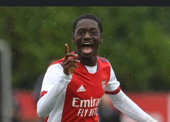 Ghanaian youngster Charles Sagoe Jnr scores as Arsenal whip Swansea