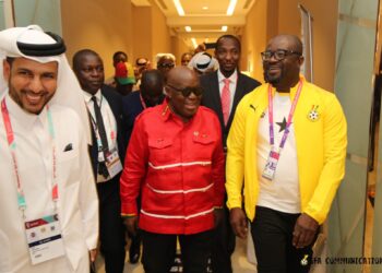 President of Ghana visits Black Stars ahead of Portugal clash