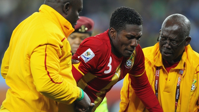 Asamoah Gyan at 2010 World Cup