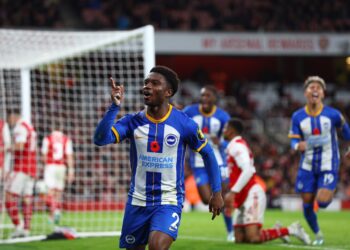 VIDEO: Tariq Lamptey finds the net as Brighton beat Arsenal
