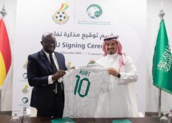 GFA signs MoU with Saudi Arabian Football Federation